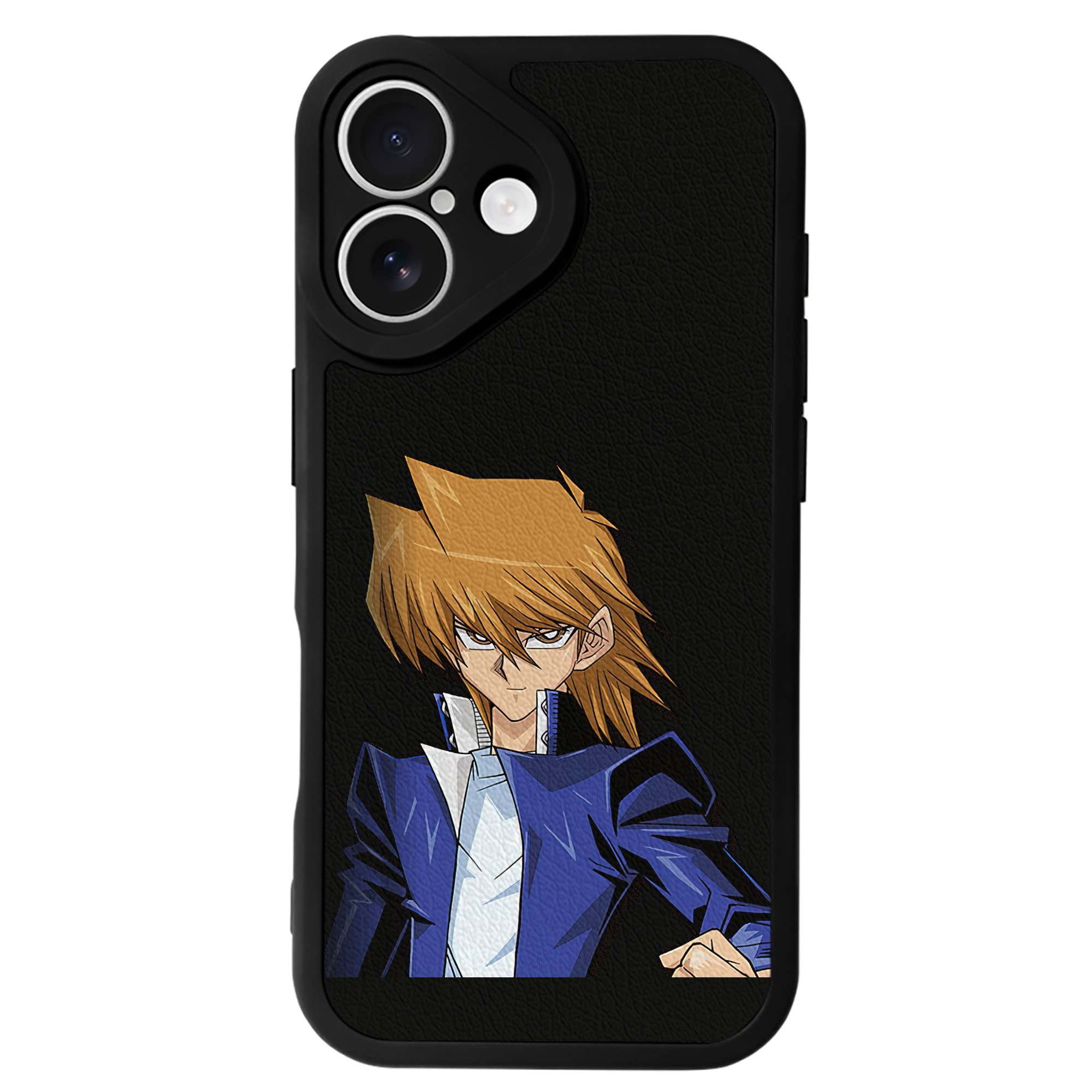 遊☆戯☆王 Yu-Gi-Oh! 【iPhone 16シリーズ対応】シリコンスマホケース（レザー調） 材質：シリコン